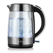 Sunbeam 1.7 Litre Maestro Dual Wall Glass Kettle - Clear