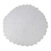 Tablecloth Round Table Cover Tablecloth Vintage Bedroom Crochet Embossed