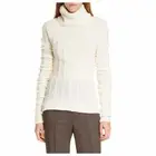 NEW Jacquemus White La Maille Sofia Turtleneck Sweater FR 40, US 8