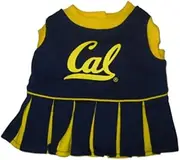 NCAA California Golden Bears Berkeley Dog Cheerleader Outfit, X-Small
