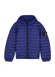 Stone Island Kids Quilted Shell Jacket (6-8 Years) - Blue - 08YR (8 Years) 08YR (8 years)