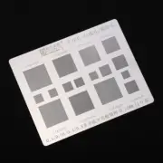 Universal BGA Stencil 0.3/0.35/0.4/0.5 Parallel 45Degress Hole Direct Rework Net