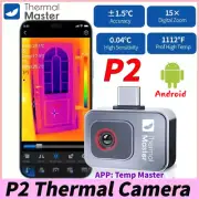 512×384 P2 Thermal Camera Android 1112℉ 15x Zoom USB-C Thermal Master Camera