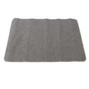 Indoor Non Slip Mat PVC Textured Bath Tub Shower Mat Water Proof Grey Bathroom Rug