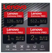 Lenovo Extreme Pro 1TB 2TB Micro TF/SD Card 128GB Class 10 SD Card 256GB 512GBAU