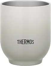 Thermos JDT-300 LGY Vacuum Insulated Cup, 10.1 fl oz (300 ml), Light Gray, Hot Water