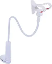 HOOTNEE Clip Holder Adjustable Desk Stand for Cellphones Strong Clamp for Secure Attachment Tables Furniture Creative Design with Smooth Edges for Home Office Use