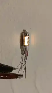 Qty-10 Lot TH4B Thyratron tube ( TX4B ) Neon Bulb dot indicator for nixie clock