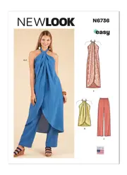 New Look Sewing Pattern N6736 Misses' Tops and Pants