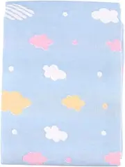 MOBUTOFU Mattress Diapers for Adults Women Washable Pee Pads Portable Mattress Mini Crib Matress Washable Diapers for Crib Mattresses Travel Mat Station Bed Pad Blue