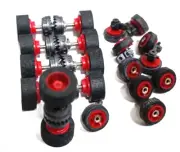 TYCO TCR 5sets front and rear wheel RED. COOL.