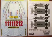 DECAL: 1/12 12057 FERRARI 312T4 FULL SHEET TAMIYA KIT
