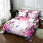 Growing Flower Bud 3D Printing Duvet Quilt Doona Covers Pillow Case Bedding Sets