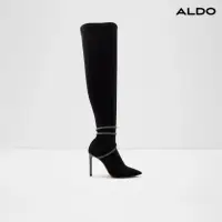 在飛比找momo購物網優惠-【ALDO】EBEDDLAEN-時尚水鑽繞帶細跟長靴-女靴(