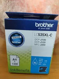 在飛比找Yahoo!奇摩拍賣優惠-☆呈運☆裸裝Brother LC539XL+LC535XL 