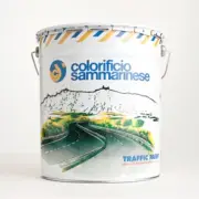 Colorificio Sammarinese white refractive paint traffic