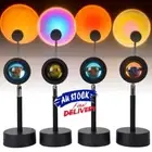 Sun Sunset Rainbow LED Projector Atmosphere Light Colorful Lamp Home Decor HQ