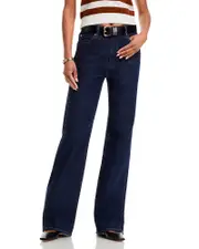 Frame The Arrow High Rise Bootcut Jeans in Taboo