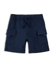 Miles The Label Boys' Dress Blues Cargo Shorts - Little Kid