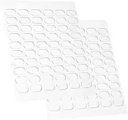 TEHAUX Craft Adhesive Dots Double-Sided Tape Hooks 120pcs Set Safe Removable Versatile for Crafts Decorations Parties