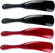 [OATIPHO] Convenient 4pcs Shoe Lifters Straight Handle for Elderly Easy to Slide into Shoes