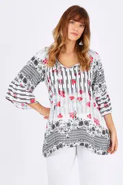The Summer Peasant Top--COR-HCCT22445