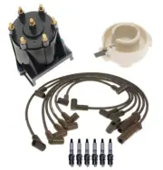 ACDelco Ignition Kit Distributor Rotor Cap Wire Spark Plugs for Sonoma 4.3L 1992
