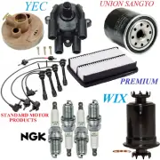 Tune Up Kit Filters Cap Wire Spark Plugs For TOYOTA PREVIA L4 2.4L 1994-1995 (for: Toyota)