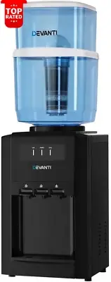 Water Cooler Dispenser Bench Top Chiller 22L Filter Purifier Three Taps