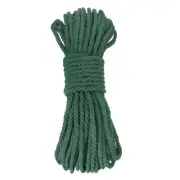 0.5 Inch 98 Feet Macrame Cord, Cotton Cord Rope String - Dark Green