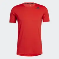 在飛比找ETMall東森購物網優惠-ADIDAS TECHFIT 男裝 短袖 慢跑 訓練 背面拼