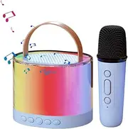 Karaoke Machine, Portable Karaoke Machine, Small Karaoke System with Speaker and Wireless Microphone - Multipurpose Karaoke Machine for Karaoke Equipment