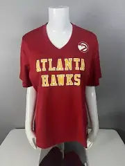 MITCHELL & NESS Women’s Atlanta Hawks Dominique Wilkins V Neck Shirt Size Medium