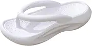 [WAJCSHFS] Sandals for Women Summer Anti Slip Flip Flops Comfortable Slip On Slides Platform Beach Thong Sandals, Ze-wh1