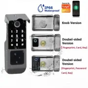 Digital Electronic Lock Waterproof Remote Control Keypad Wifi Home Garden Gate
