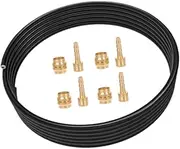 QSTDGVPW Mountain Bike Brake Hose Kit with Connectors for Repair