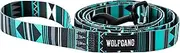 Wolfgang Heavy Duty Dog Leash, Pull-Tested to Over 800 lbs for Walking & Training, Westernsky Print, Small