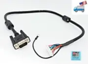 New PC LCD/CRT Monitor Repair Replacement D-sub DE-15F VGA Video Cable Connector