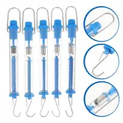 5 Pcs Hanging Scale Grams Mechanical Scales Spring Dynamometer