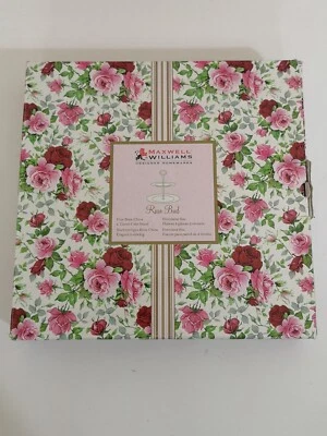 Maxwell & Williams 2 tier Cake Plate 'Rose Bud' Fine Bone China New In Box
