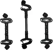 SECFOU 3pcs Stroller Connectors for Easy Installation for Dual Prams Lightweight and Design Compatible Standard Strollers