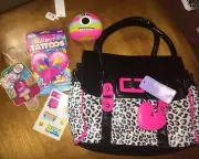 Claire’s Leopard Bag Bunny Lip Gloss Tattoos Coin Purse Justice Stic Valentines