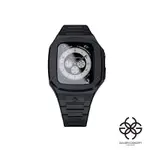 GOLDEN CONCEPT 錶殼 APPLE WATCH 44MM 黑色不鏽鋼錶帶 黑色錶框 WC-EV44-BK