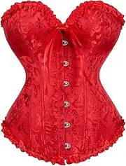 [KissDate] Women's Corsets, Slim Strap Corsets, Waist Training Steel Bone Corsets