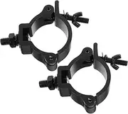 NULYLU 2pcs Aluminum Alloy Light Hook Clamps Stage Lighting Stand Truss Clamps