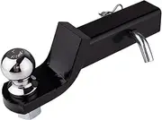 Receiver Hitch | Solid Steel Tow Ball Hitch,Heavy-Duty, Adjustable, Anti-Rattle Adjustable Trailer Hitch Receiver For 2 Inch Receiver