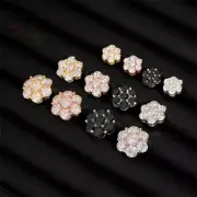 8-15MM Cluster Set Earrings VVS1 Moissanite Solid 925 Silver Passes Tester!