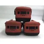 喜利得/喜德釘 原廠電池 九成新 HILTI B22/3.3鋰電池 21.6V 3.3AH/5.2AH電池 二手電池