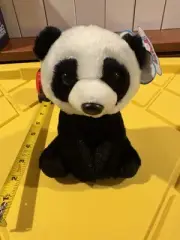 Panda Fluff N Stuff Plush Animal Small 6"