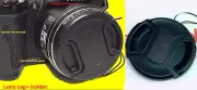SNAP-ON LENS CAP To CAMERA PANASONIC LUMIX DMC-FZ150 FZ150K FZ100 FZ100K +HOLDER